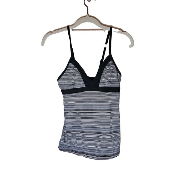 GUC Athleta Veracruz Stripe Swim Tankini Size XXS (364) - Picture 1 of 4